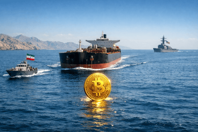 Iran Plans Bitcoin Toll for Laden Oil Tankers Crossing Strait of Hormuz