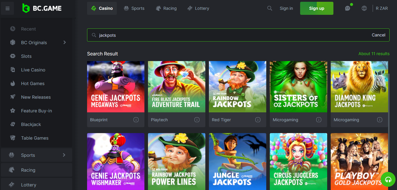 enjoy progressive jackpot games at the top ADA casino