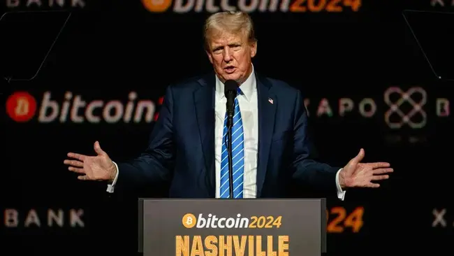 Trump Raises $25 Million During Bitcoin 2024 Conference