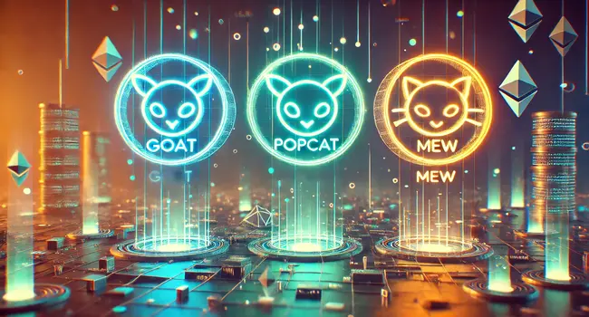 Top Crypto Gainers Today, October 24 - GOAT, POPCAT, MEW