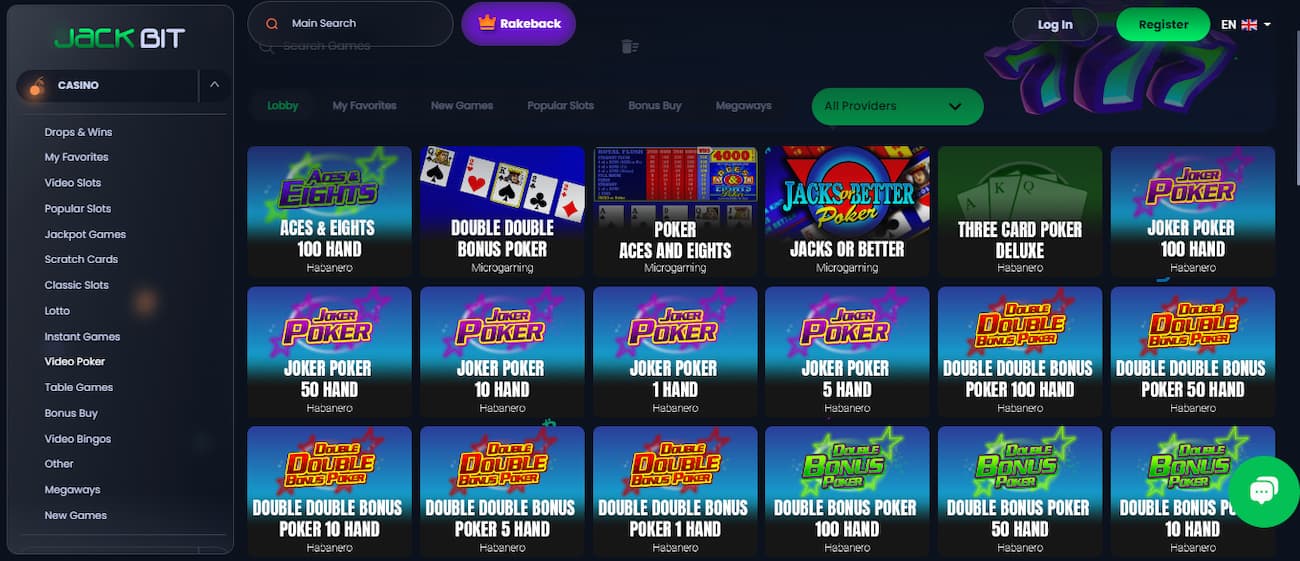 Jackbit Ethereum Poker Site