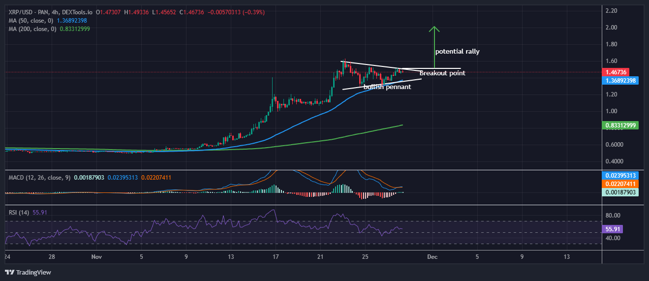 XRP price