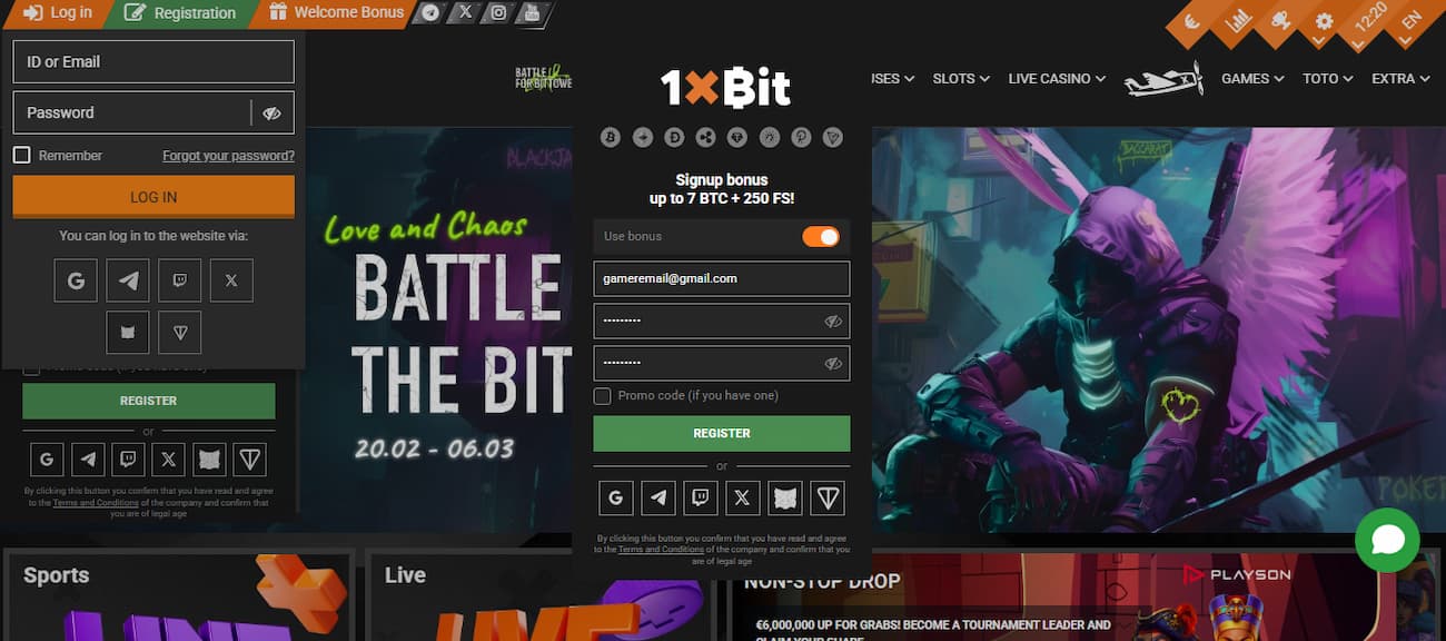 Claim your crypto sport welcome bonus offfer