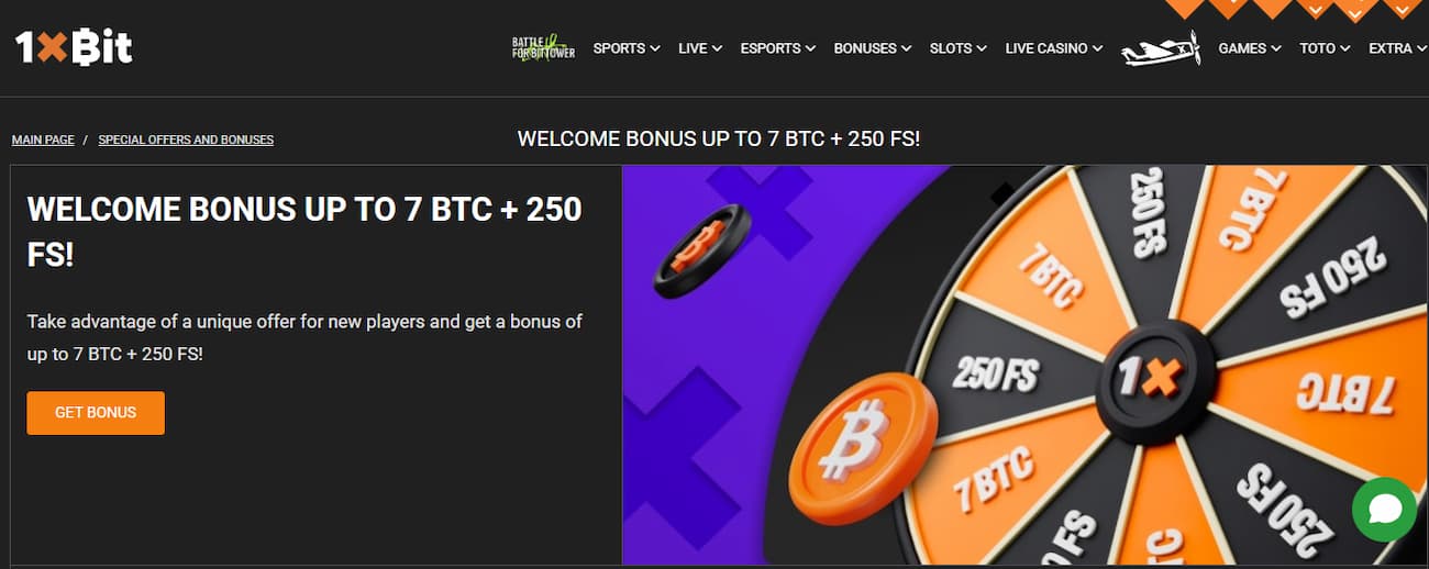 Receive Your Crypto Sport Welcome Bonus