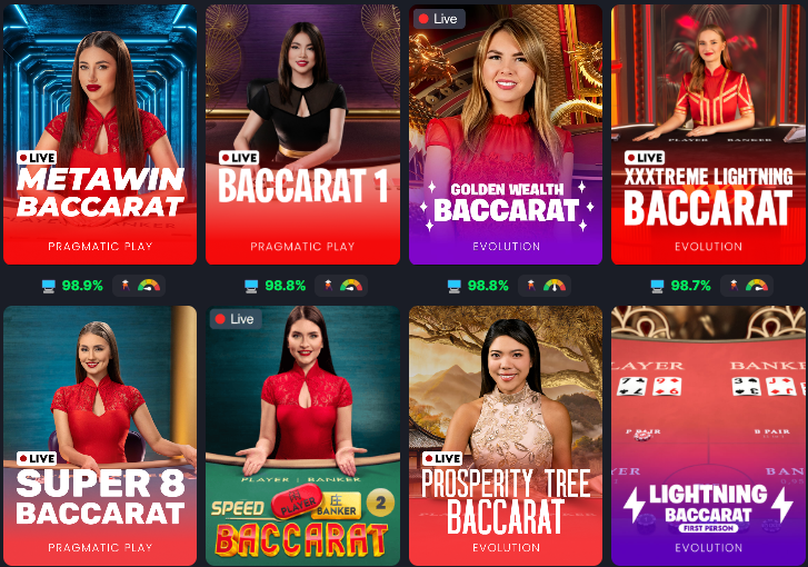metawin baccarat