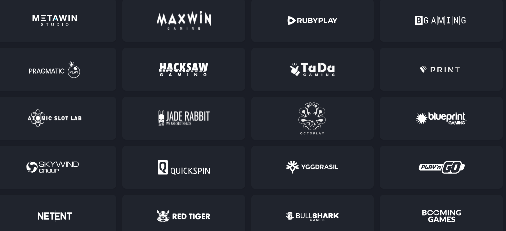 Metawin casino gaming providers