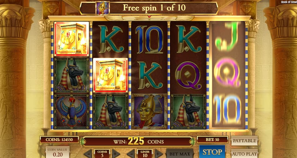 Book of Dead Free Spins