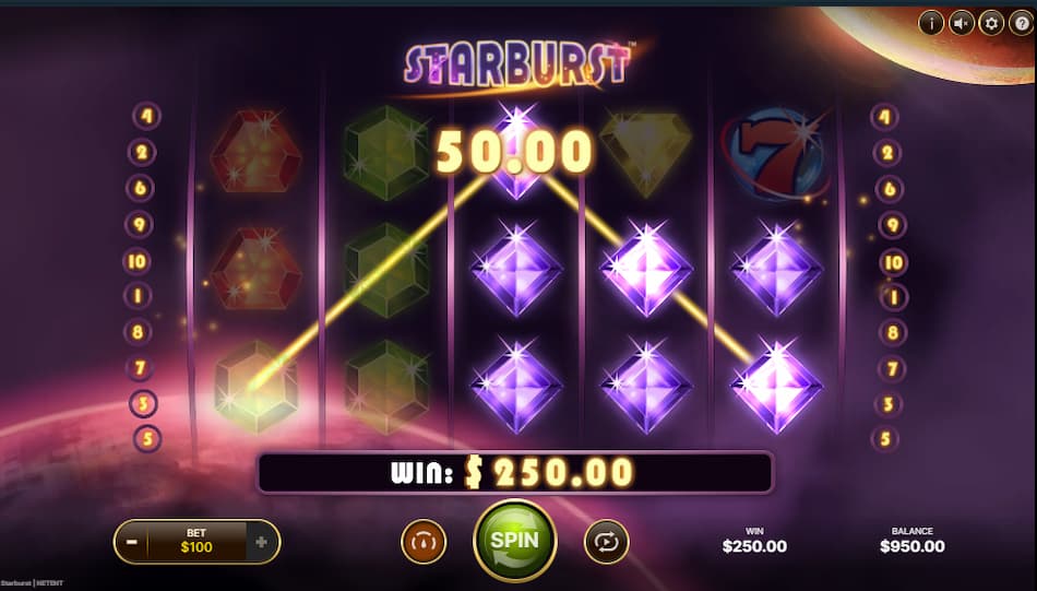 Starburst Mega Win