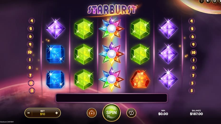 Starburst Slot Special Features