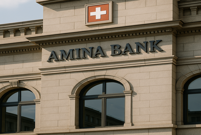 Swiss Crypto Bank AMINA Posts 69% Revenue Jump, AUM Climbs to $4.2B