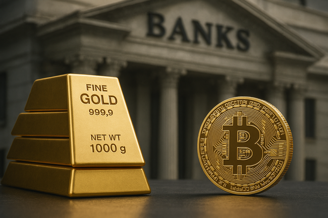 Banks Prefer Gold Over Bitcoin, Says Peter Schiff