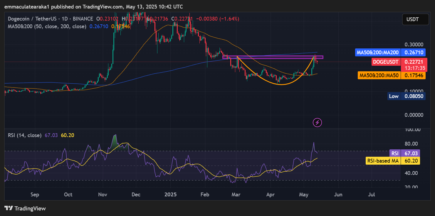 Dogecoin price