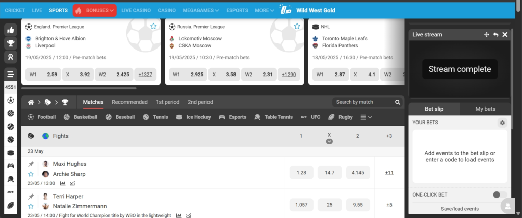 Megapari Online Boxing betting Site with Bitcoin