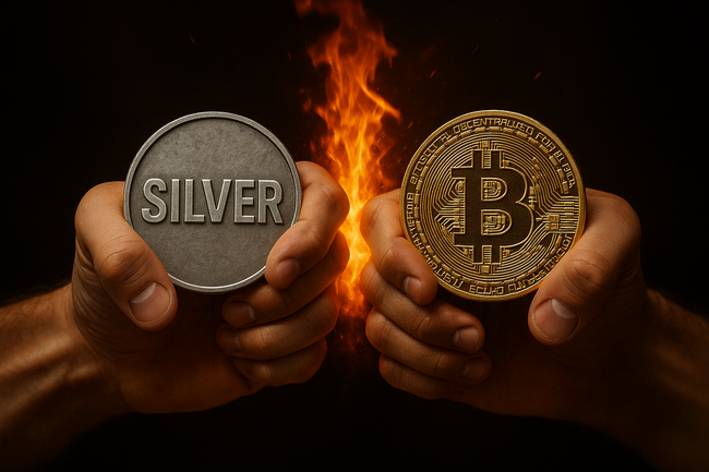 Peter Schiff Says Silver Has Better Potential and Lower Risk Than Bitcoin