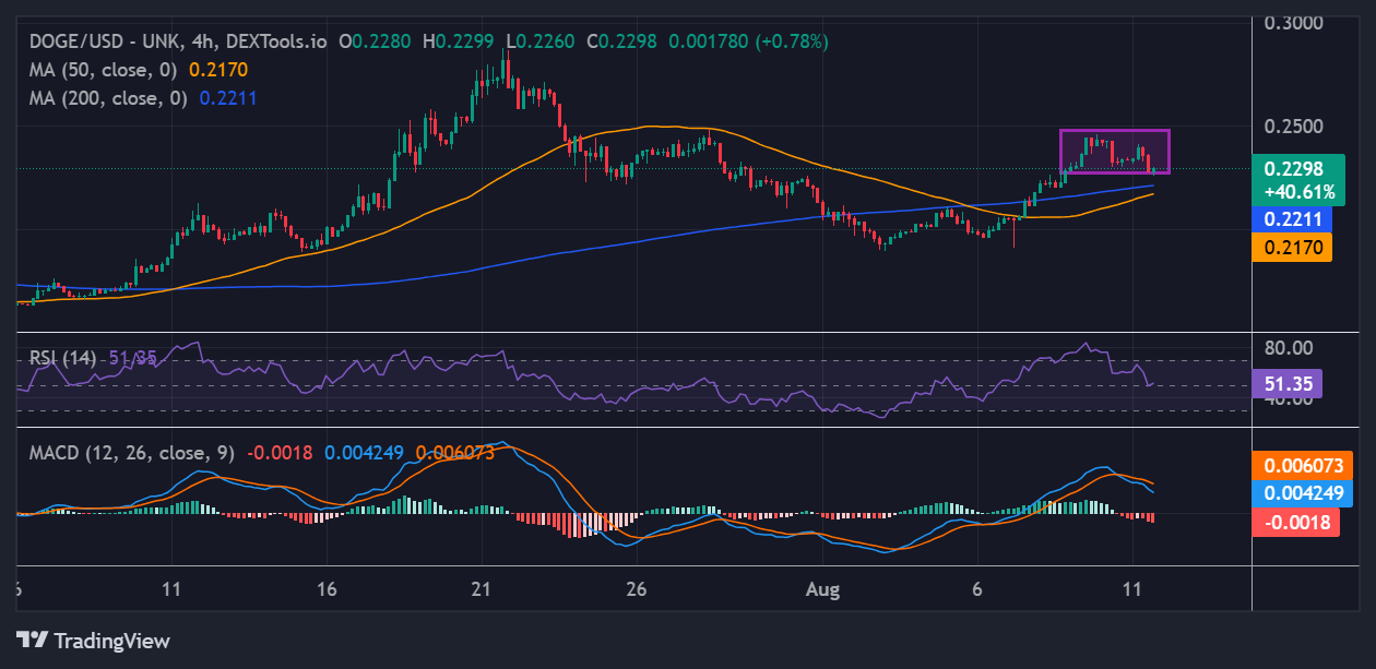 Dogecoin price