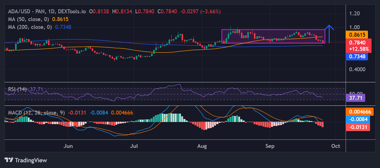 Cardano price