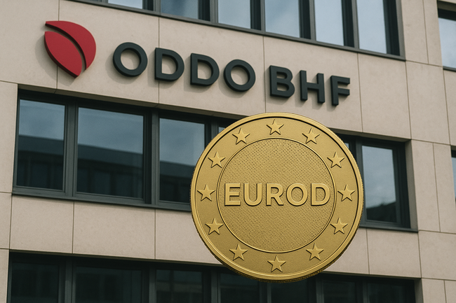 French Banking Giant ODDO BHF Launches EUROD Stablecoin