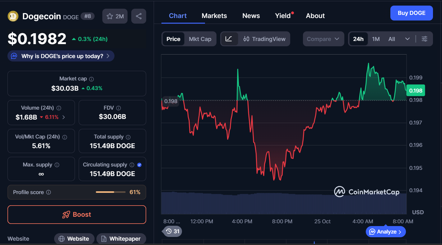 Next Memecoins to Explode, October 25 – DOGE, PEPE, BONK