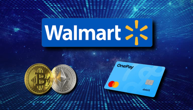 Walmart-Backed OnePay Expands into Cryptocurrency with BTC and ETH Support