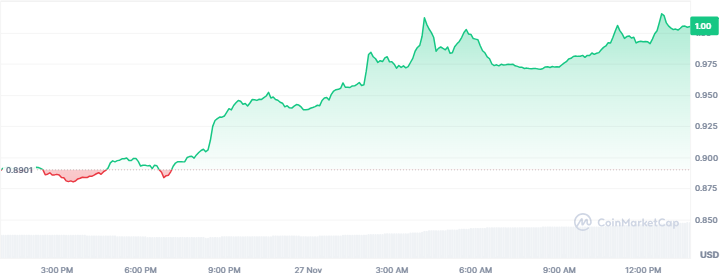 Best Crypto Gainers to Buy Today, November 27 – KAS, SPX, VIRTUAL