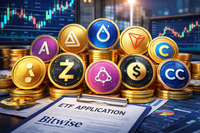 Bitwise Seeks US SEC Approval for 11 New Crypto ETFs