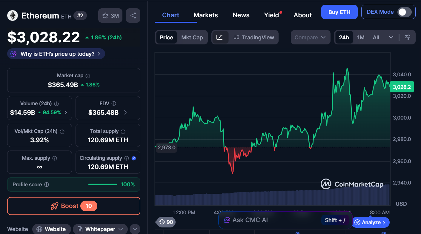 Best Cryptocurrencies to Invest in Today, December 22 – HYPE, LINK, ETH 