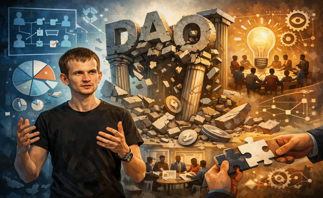Vitalik Buterin Calls for Major Overhaul in DAO Governance Models