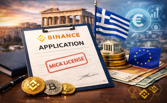 Binance Files for MiCA License, Sets Up Greek Holding