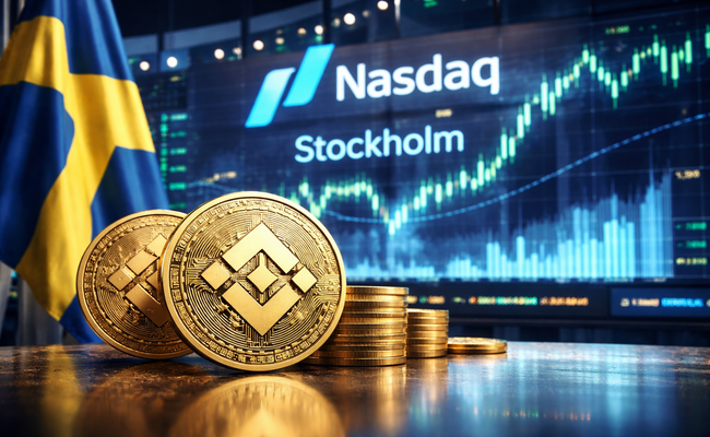 Swedish Asset Manager Launches Virtune BNB ETP on Nasdaq Stockholm
