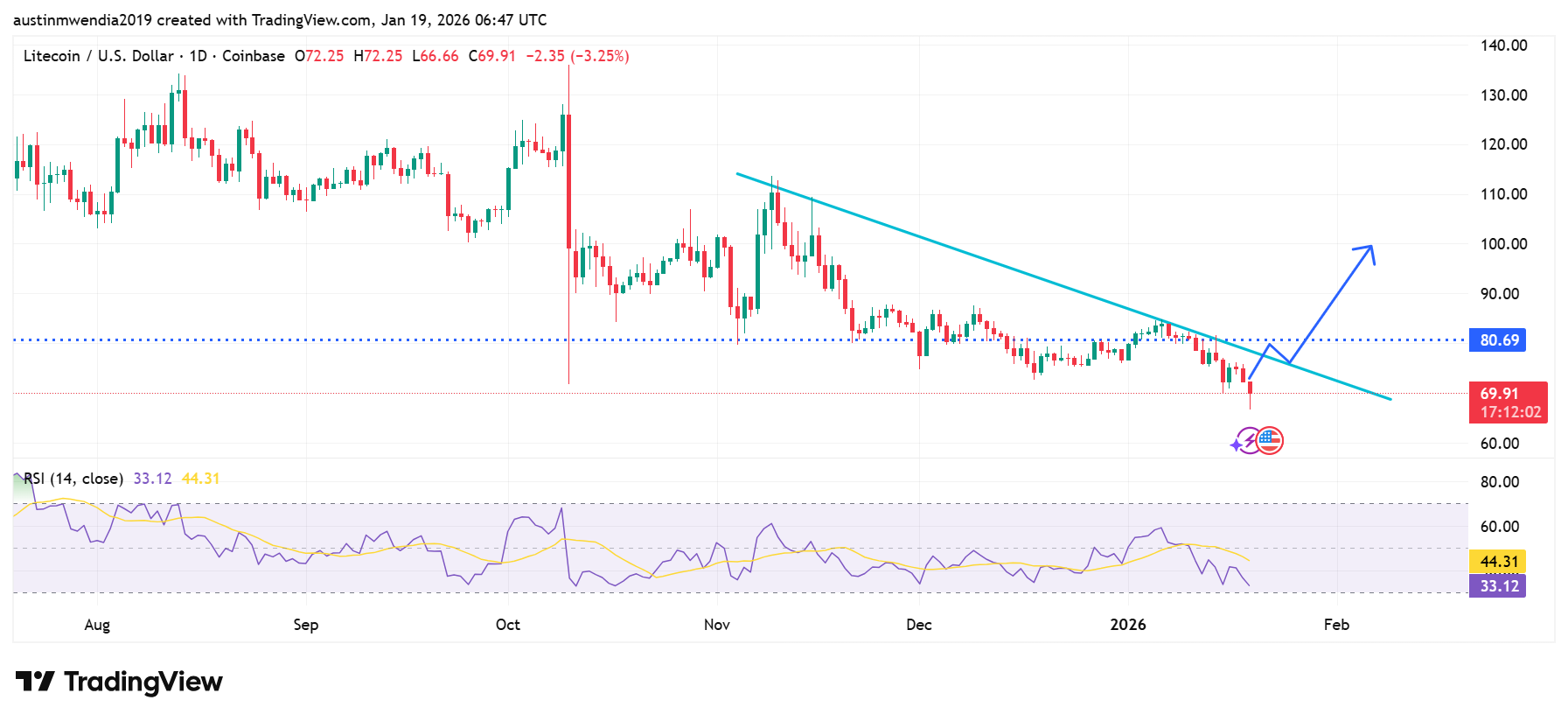 Best Cryptocurrencies to Invest in Today, January 19– LTC, AVAX, ETH