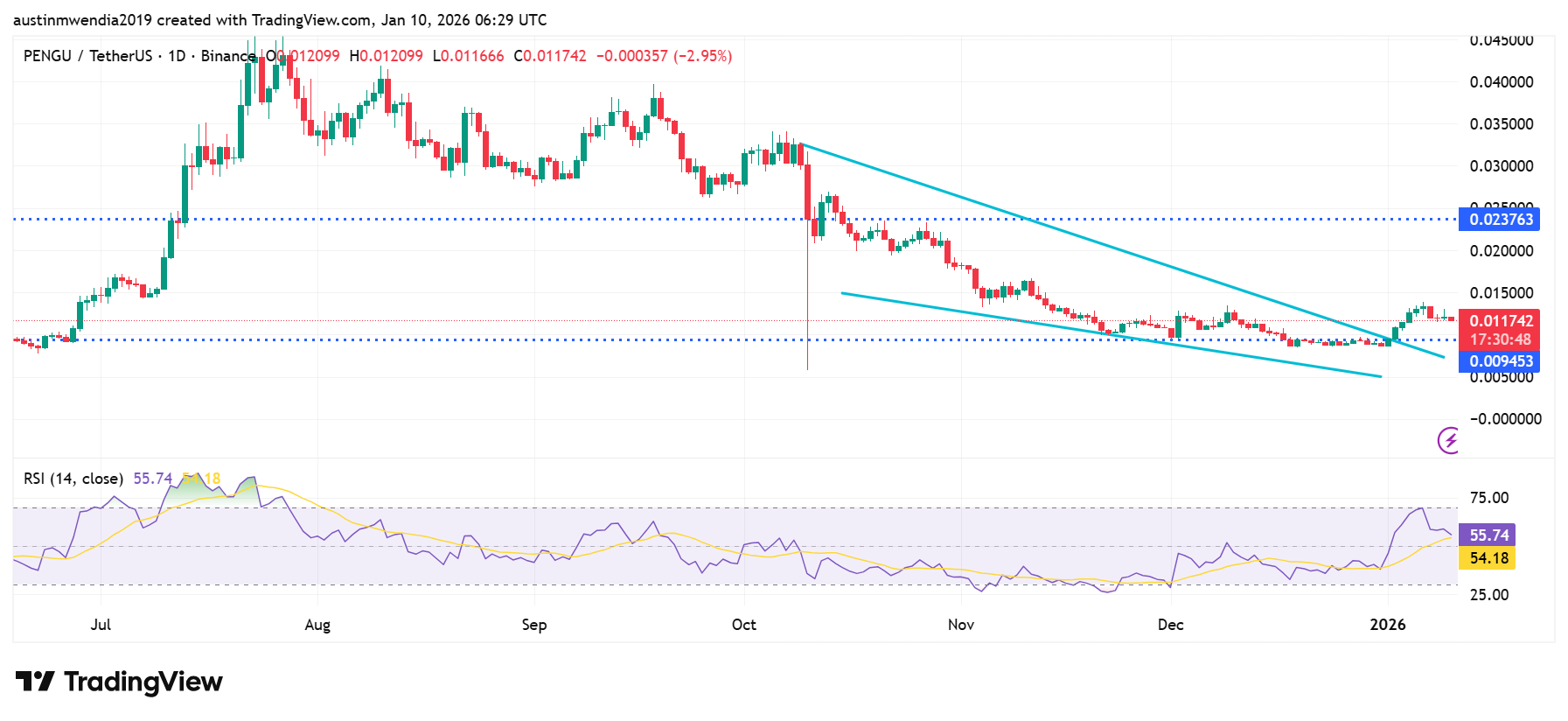 Next Memecoins to Explode, January 10 – TRUMP, PENGU, SHIB 