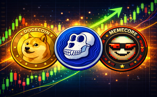 Best Memecoins to Buy Today, January 21 – Dogecoin, Apecoin, MemeCore