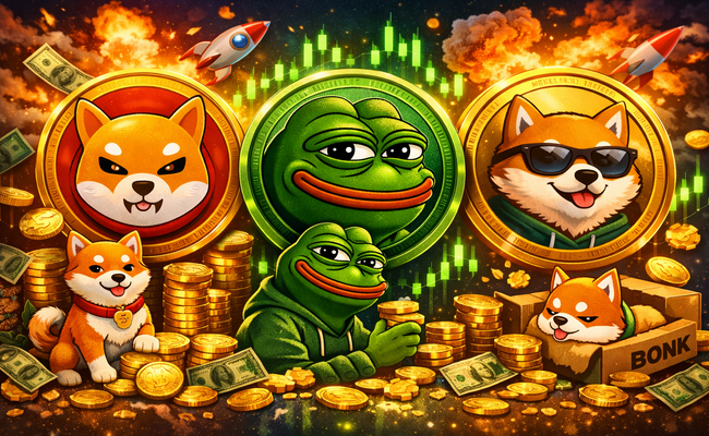 Best Memecoins to Buy Today, January 14 - SHIB, PEPE, BONK