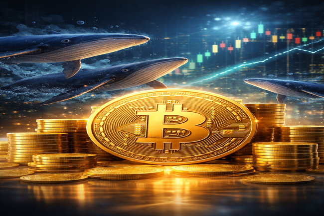 Bitcoin Whale Wallets Rise 3.9% in 3 Months Despite 20% Price Drop