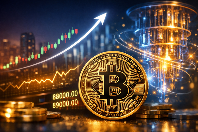 Bitcoin Price Prediction – BTC Eyes $89k Breakout on Risk-On Momentum Despite Google Quantum Fears